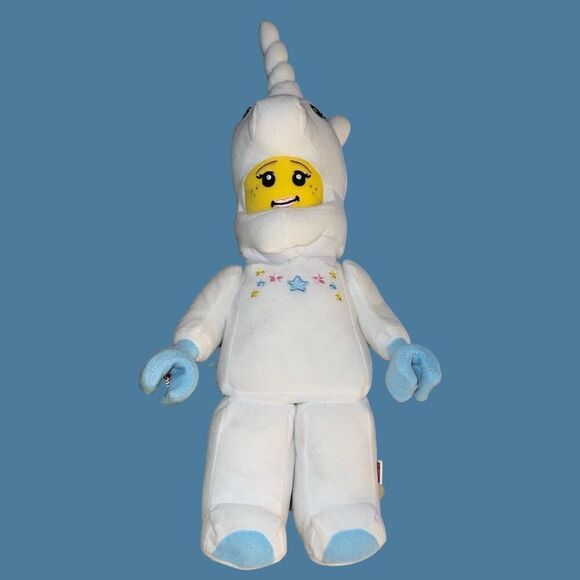 Manhattan Toy Lego Minifigure Unicorn Girl Plush Character 17” - Picture 1 of 4